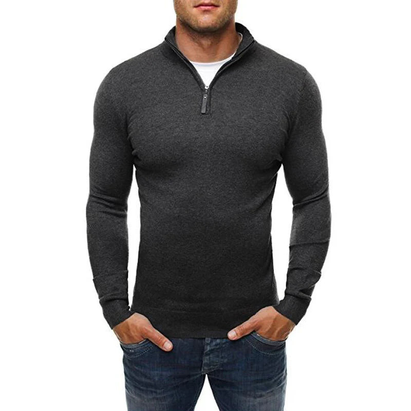 Herenritssweater Slim Fit Warm