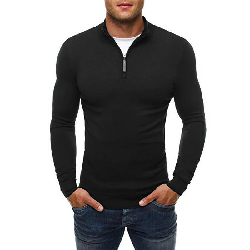 Herenritssweater Slim Fit Warm