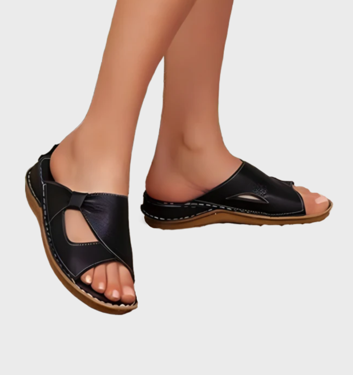 Ada - antislip orthopedische sandalen met zool, open teen en steun voor de voetholte