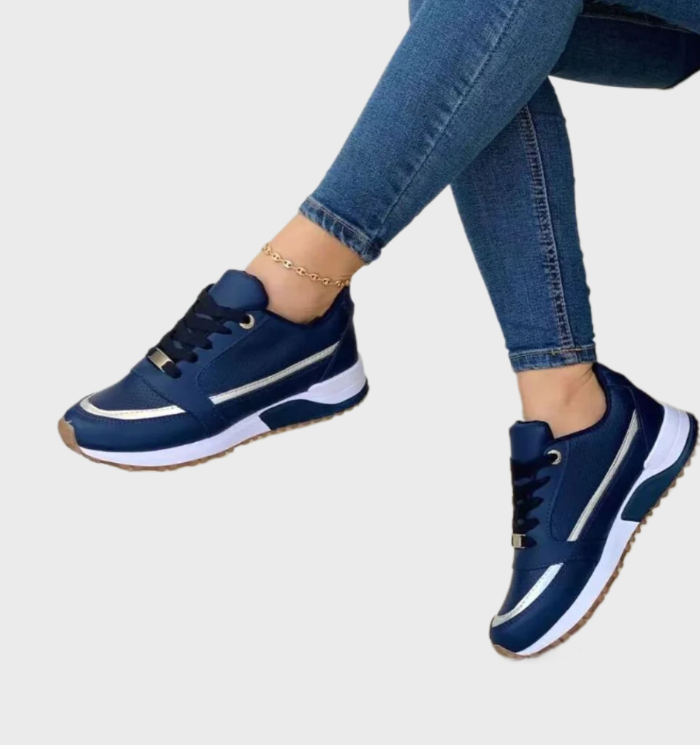 Abby - 3 gekleurde casual sneakers voor dames die hoogte toevoegen voor dagelijks gebruik