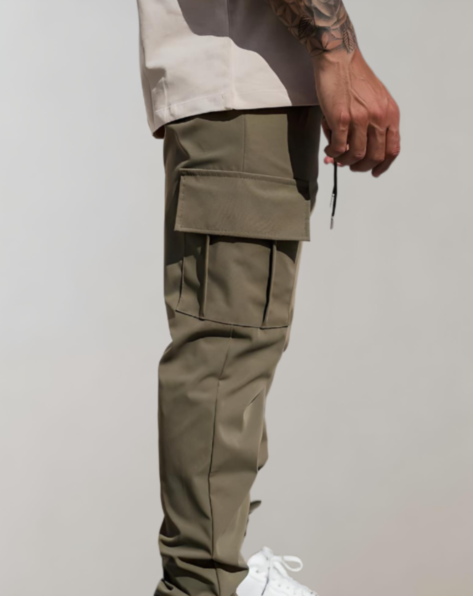 Addison - Soepele slim fit jogger voor heren met meerdere zakken en elastische taille