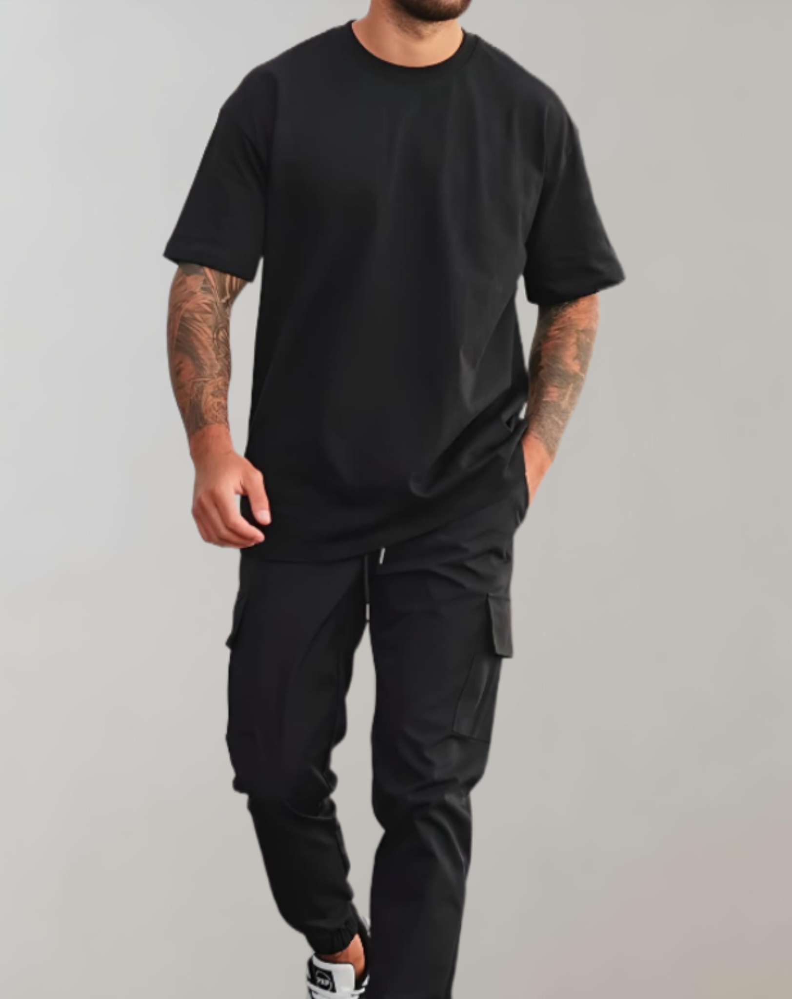 Addison - Soepele slim fit jogger voor heren met meerdere zakken en elastische taille