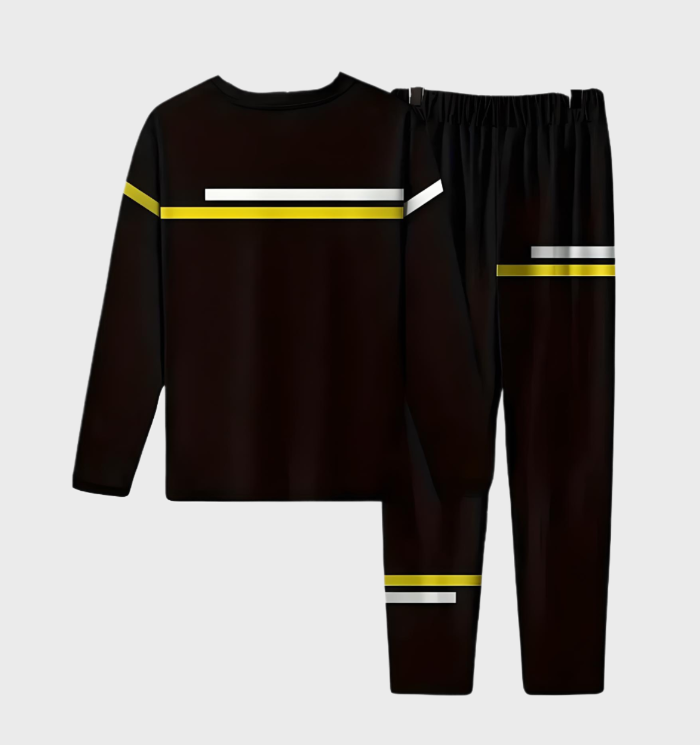 Lenard - Herenset in 2-delig trainingspak met een sweater met ronde hals en een skinny broek