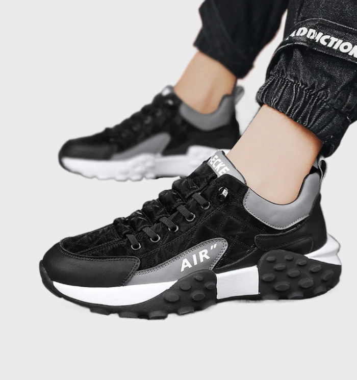 Lester - lichtgewicht orthopedische trainer AIR Sneakers met 3-kleurendetail