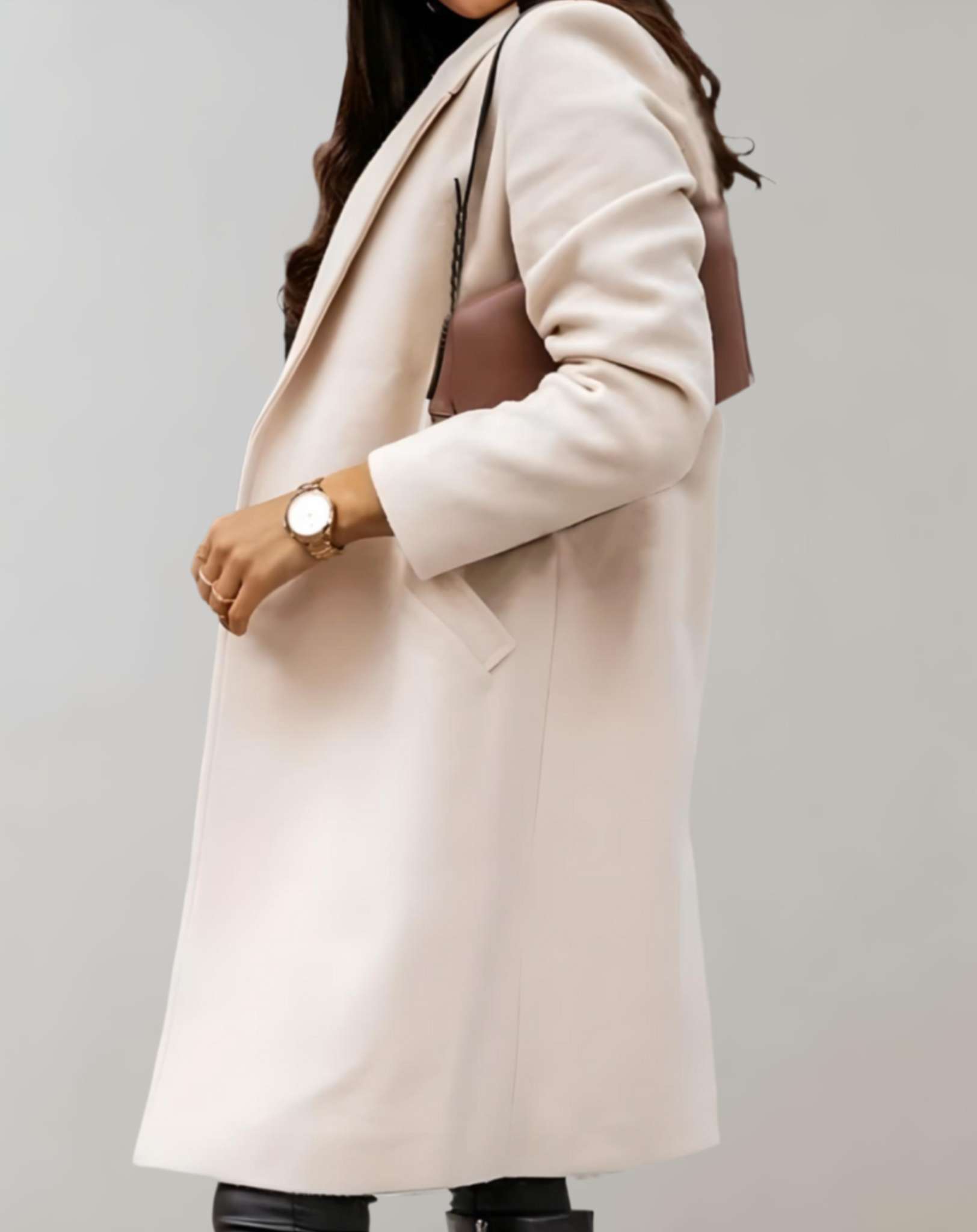 Macel - Elegante trenchcoat met enkele knoopsluiting en zakken