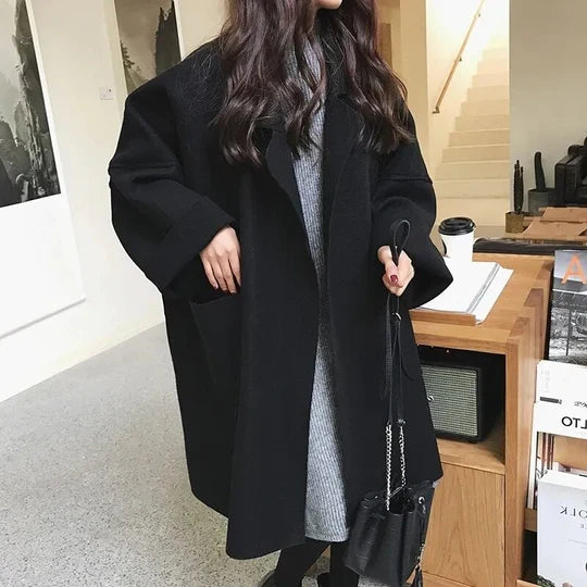 Elegante oversized uld trenchcoat