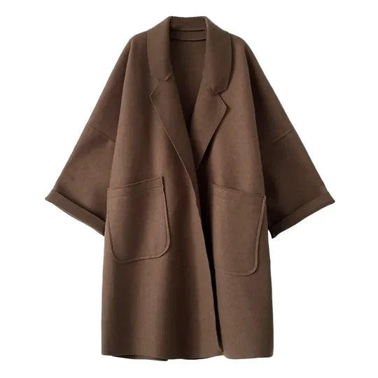 Elegante oversized uld trenchcoat