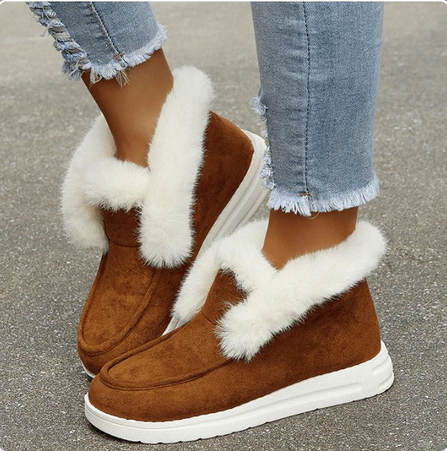 Comfortable & Warm Slip-On Boots🔥Buy 2 Free Shipping