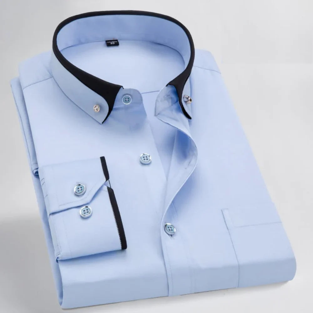 Elegant, wrinkle-free shirt