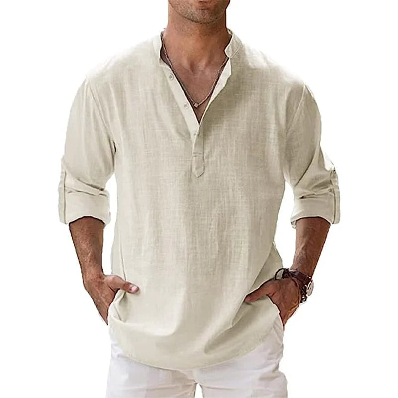 Linen shirt for men Henley Beach