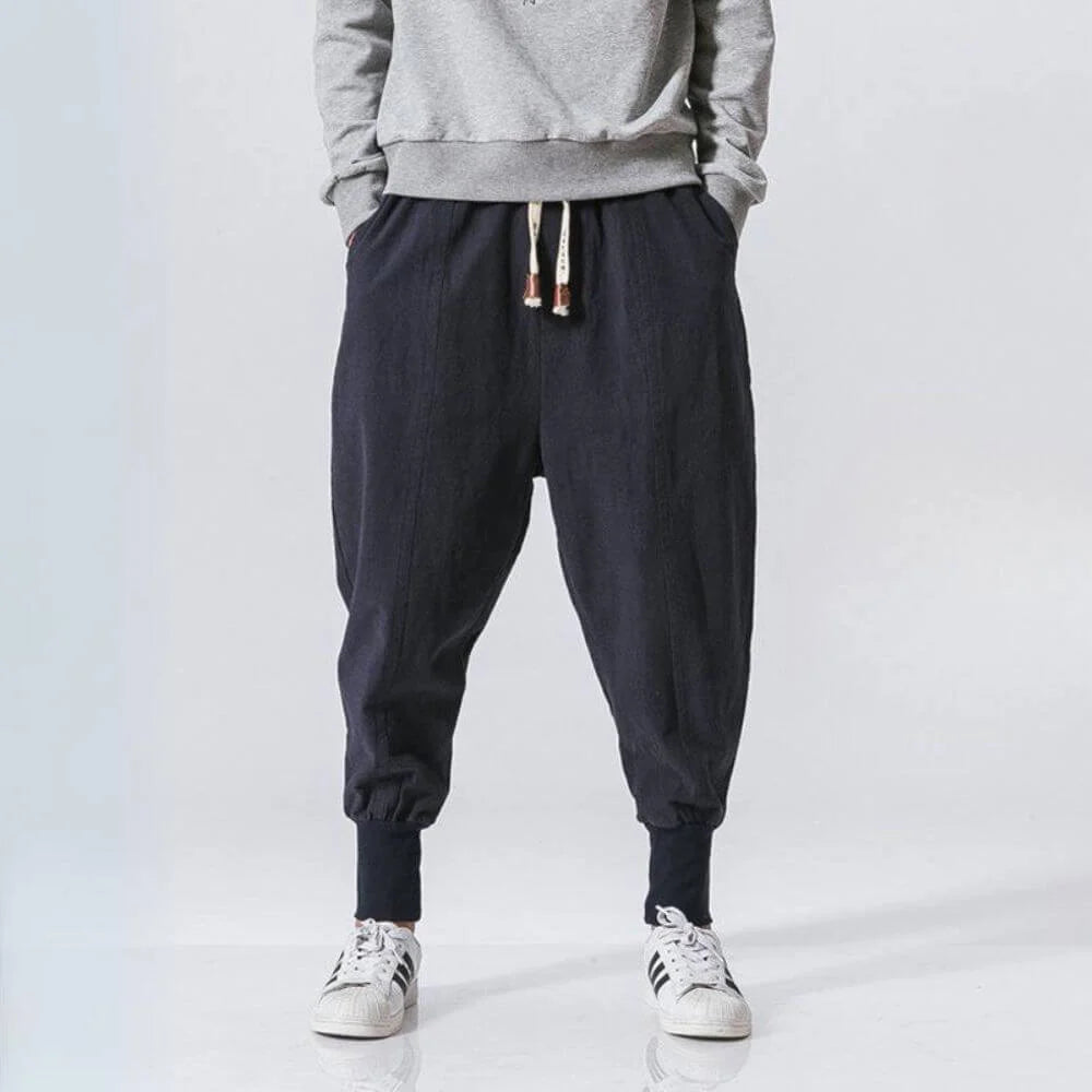 Oversized joggingbroek voor heren