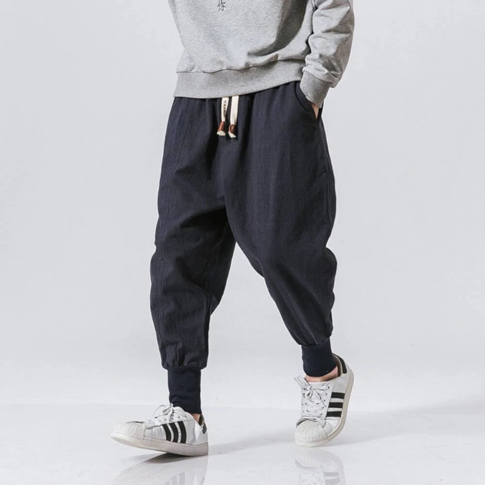 Oversized joggingbroek voor heren