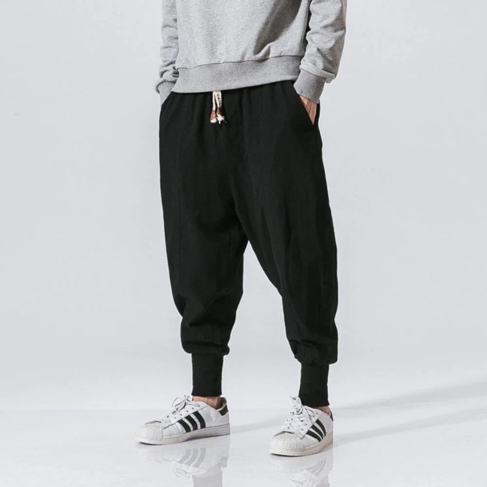 Oversized joggingbroek voor heren