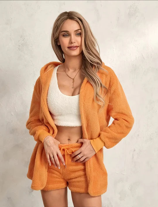 Fluffy Pyjama set | Heerlijk warm, niet knellend, heerlijk zacht en super sexy