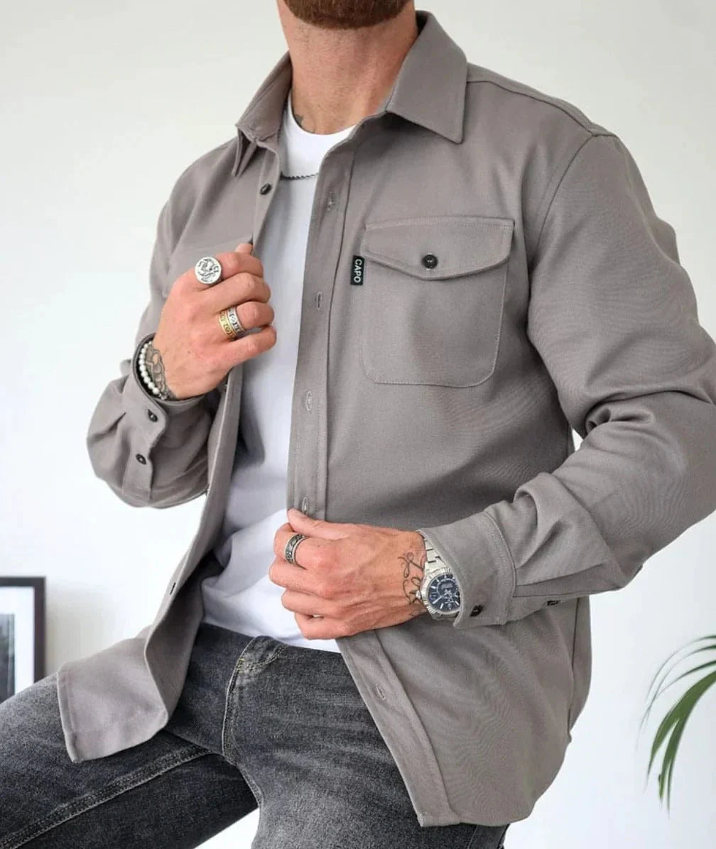 Button-down overhemd voor mannen